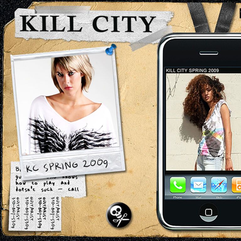 Kill City Website Design